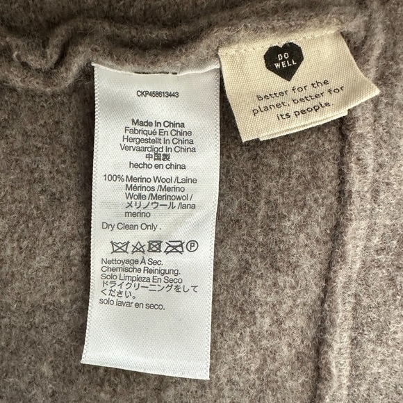 Madewell Boiled Wool Bridgman Sweater-Jacket - Picture 12 of 12